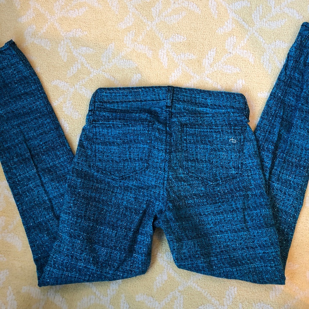 Rag & Bone tweed print jeans
